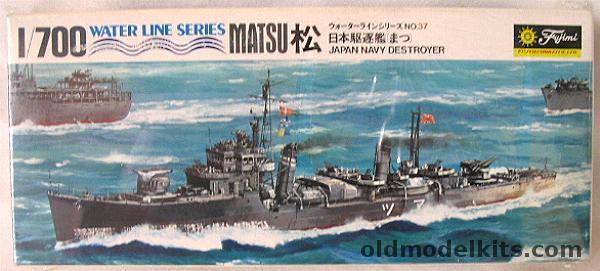 Fujimi 1/700 DD Matsu, WLDO37-250 plastic model kit